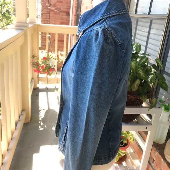 QPD Denim Beautiful Blue Jean Jacket/Blazer - Picture 4 of 7